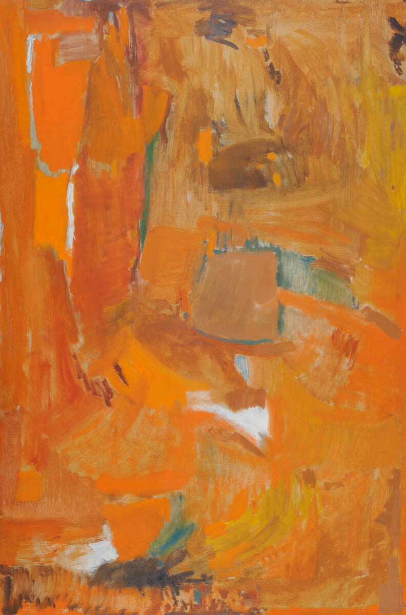 Pomarańczowy; 1998 r. - Malarstwo Joanny Czerwiec-Czerwińskiej
